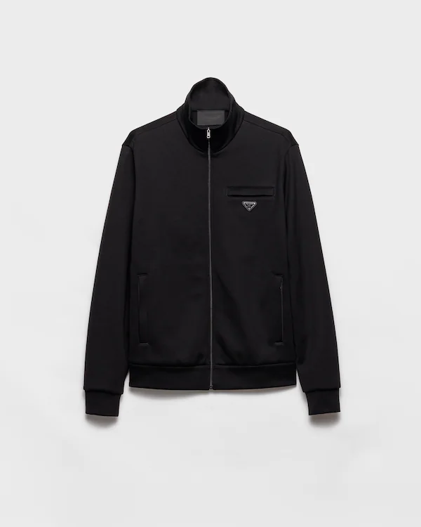 Veste blouson en coton technique