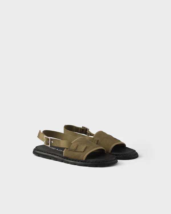 Sandales en toile