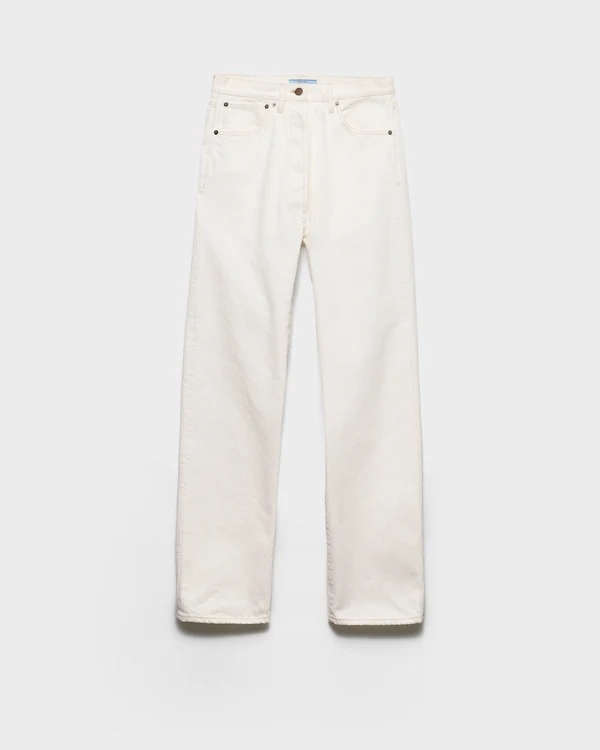 Jean en denim old à cinq poches