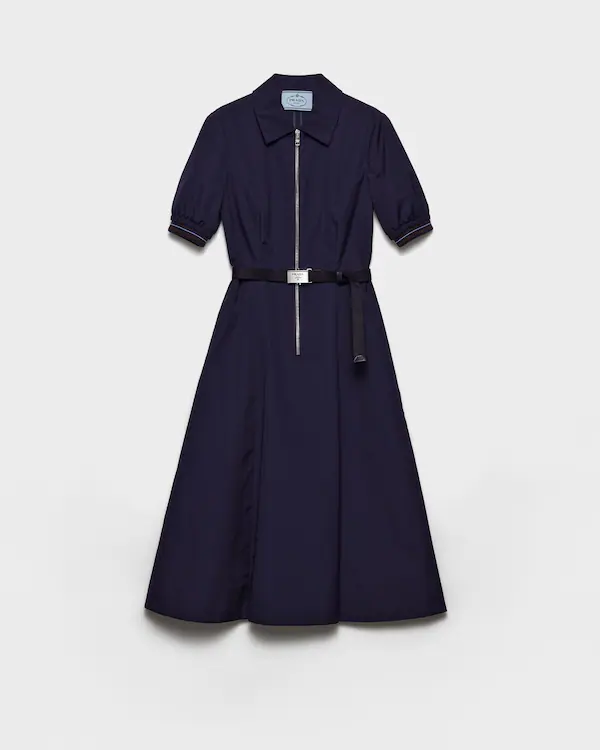Robe en popeline