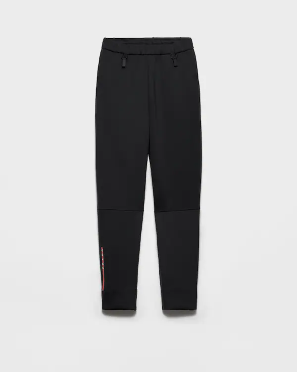 Pantalon en jersey double recyclé
