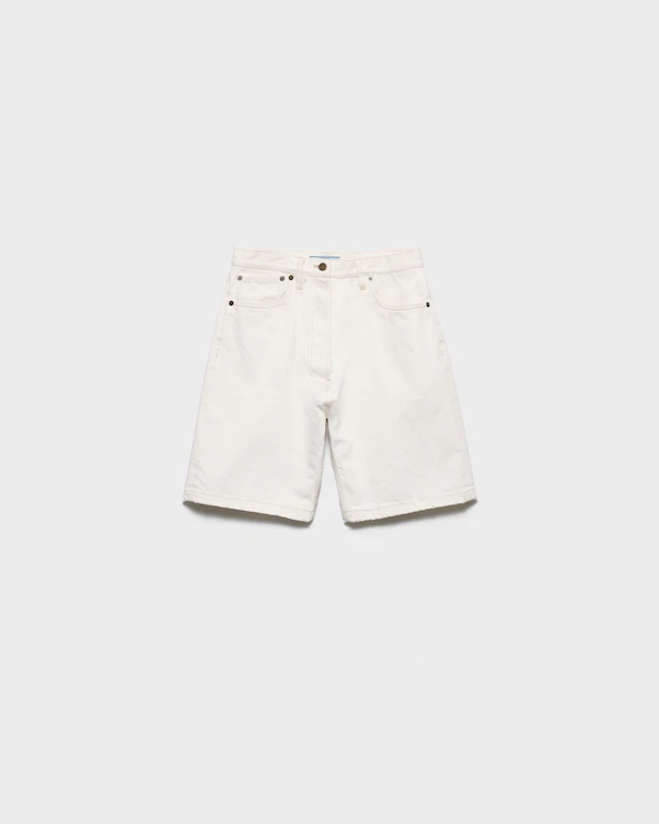 Bermudas en denim ancien