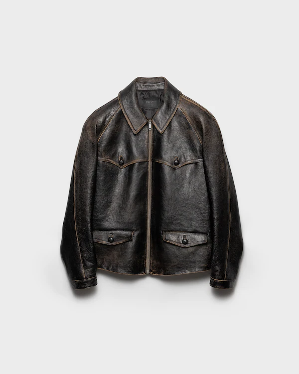 Veste en cuir