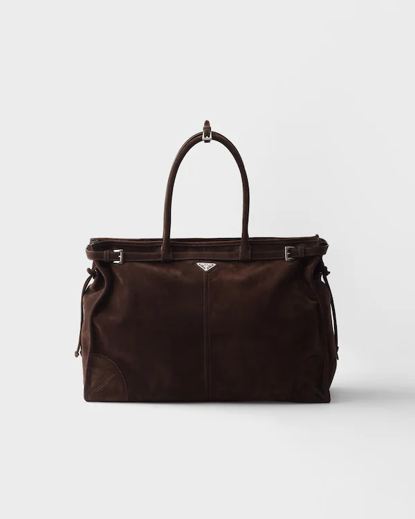 Sac à main en daim Prada Bonnie