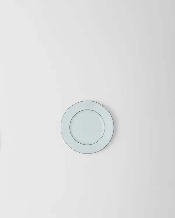 Jeux de deux assiettes à pain en porcelaine - Celadon