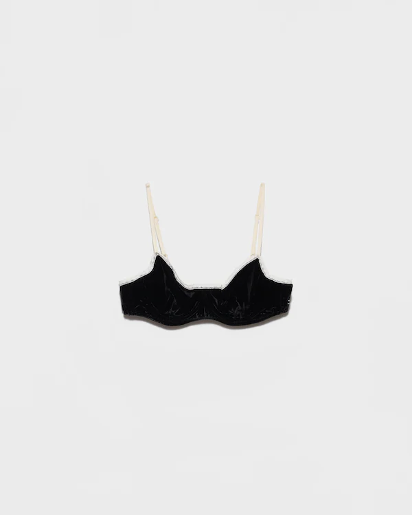 Soutien-gorge en velours