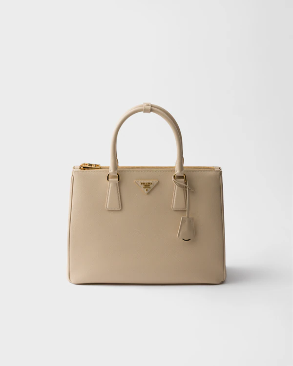 Sac en cuir Saffiano Prada Galleria grand
