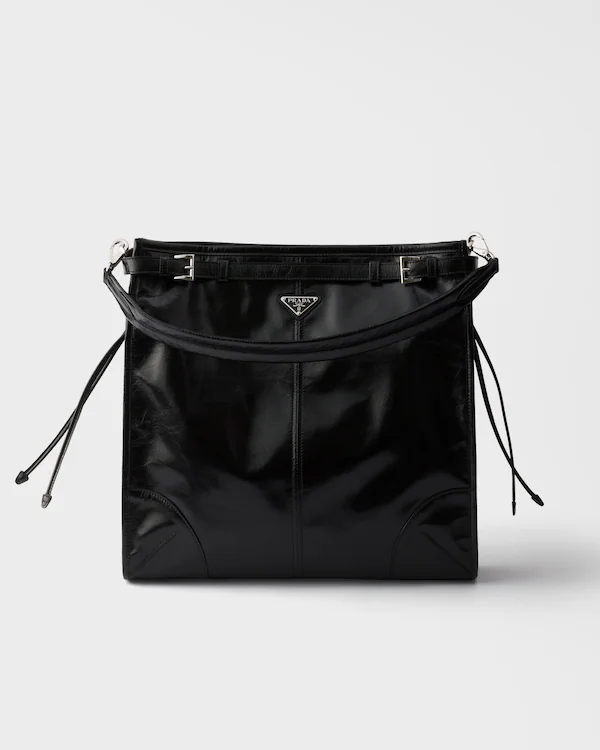 Sac à main en cuir Prada Bonnie
