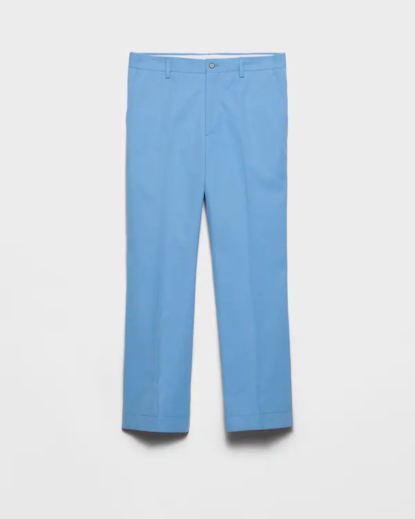 Pantalon en popeline