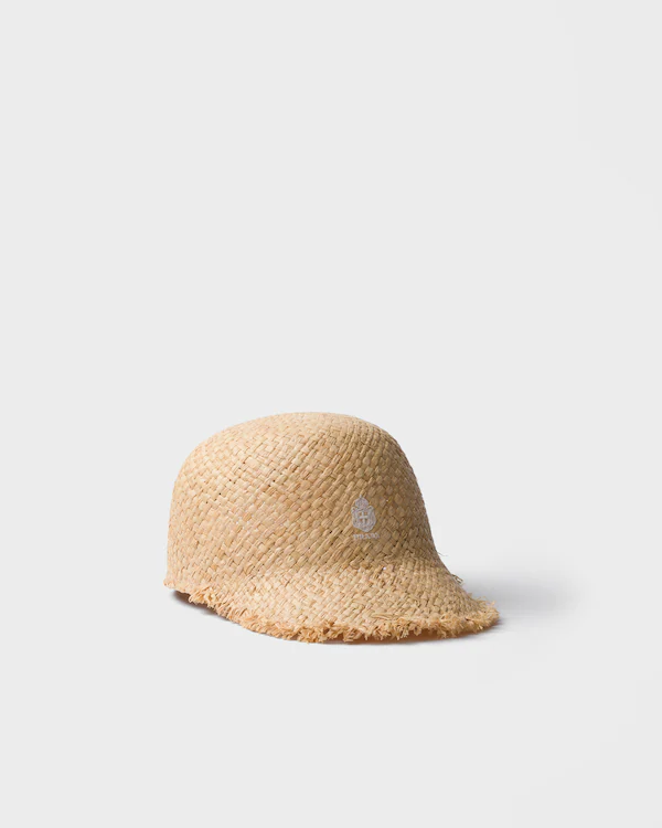 Casquette de baseball en raphia