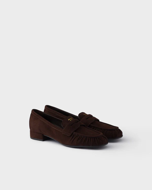 Mocassins en daim