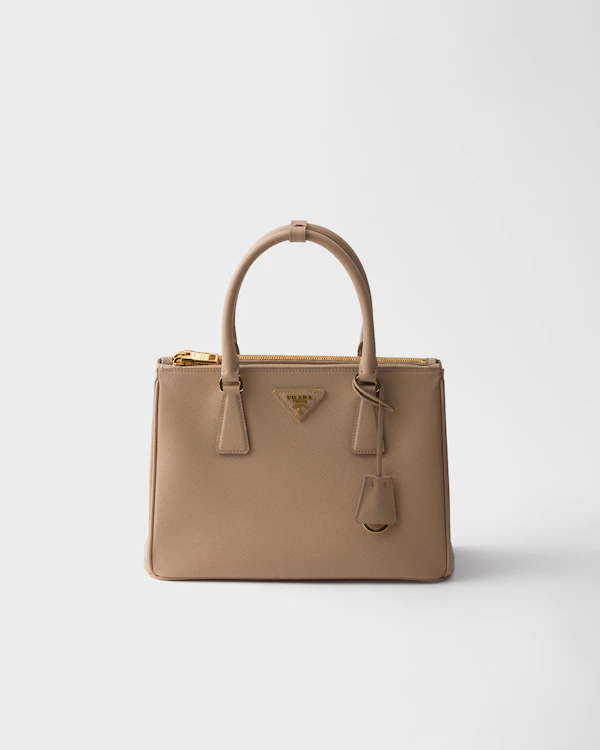Sac à main Prada Galleria en cuir Saffiano moyen