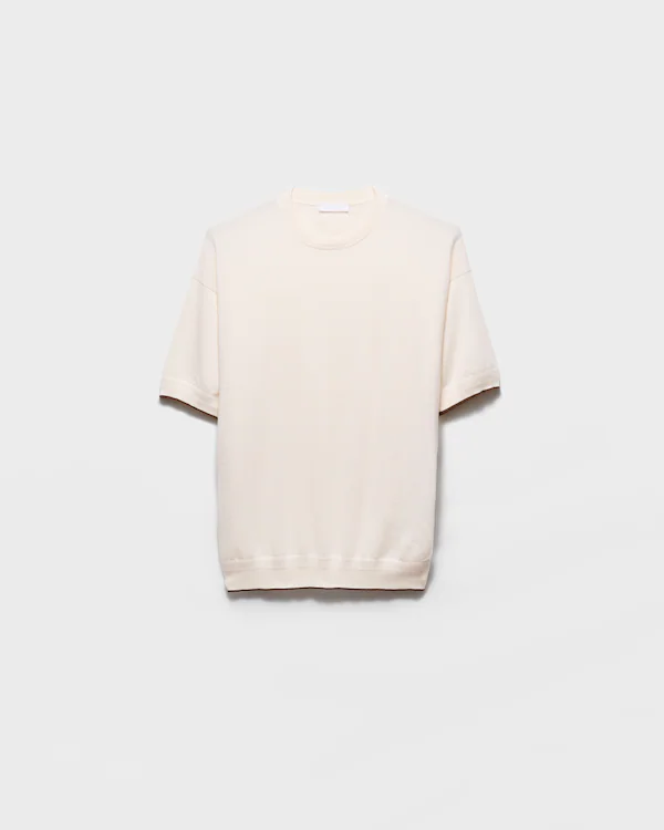 Pull col rond en cachemire