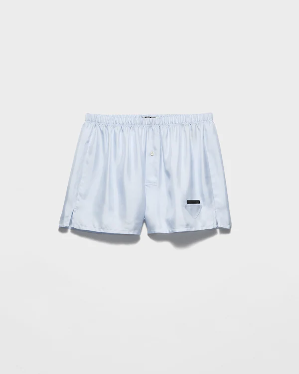 Boxers en soie