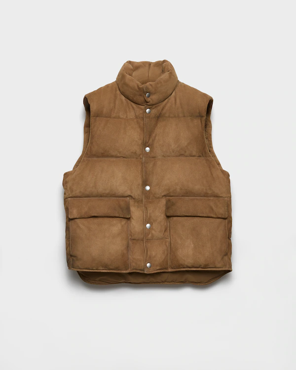 Gilet en daim