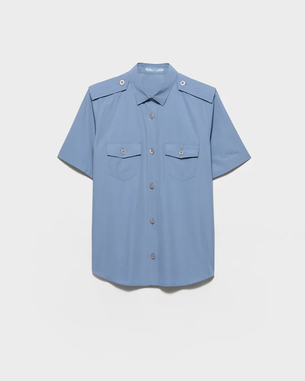 Chemise en popeline de coton