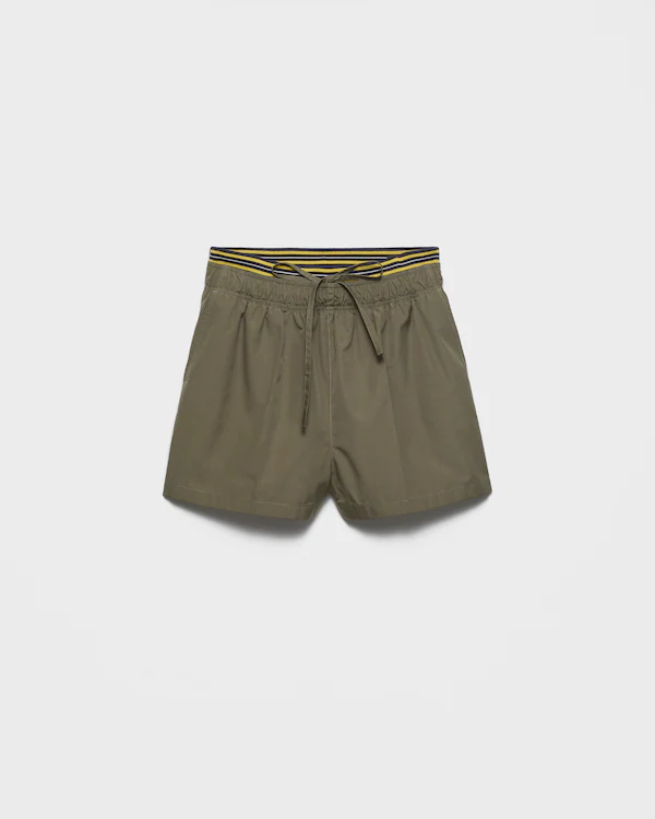 Shorts en popeline