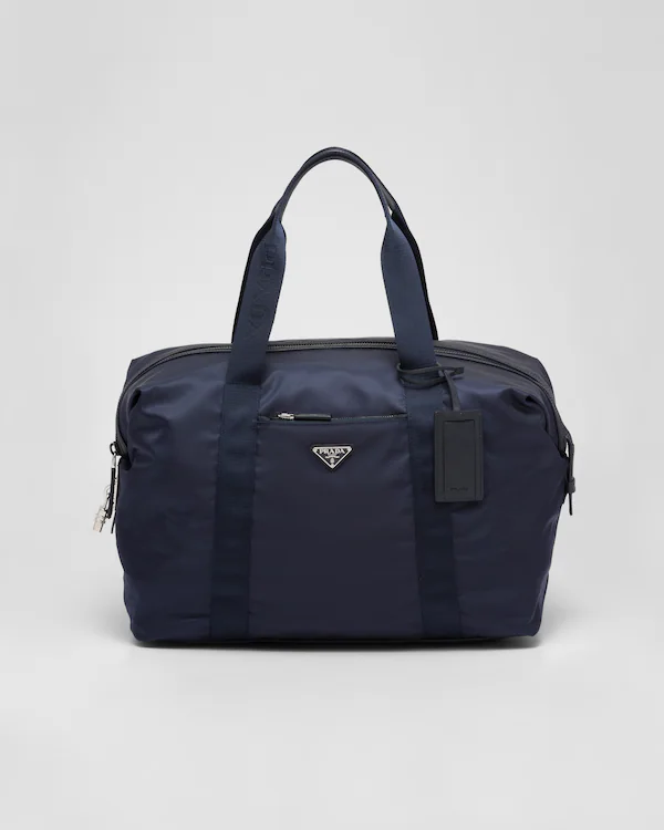 Sac à dos en Re-Nylon et cuir Saffiano